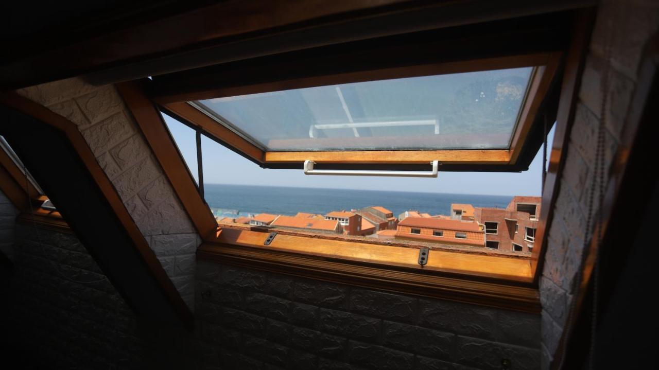 Ferienwohnung Atico Laxe Grande A Guarda Exterior foto